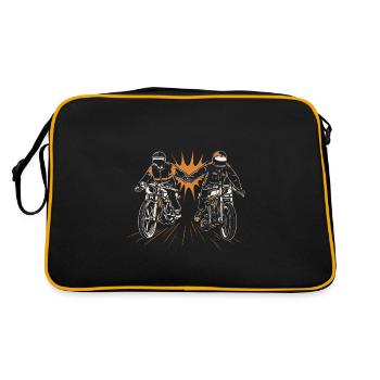 Ride & High-Five - Retro Bag - black/gold - Back