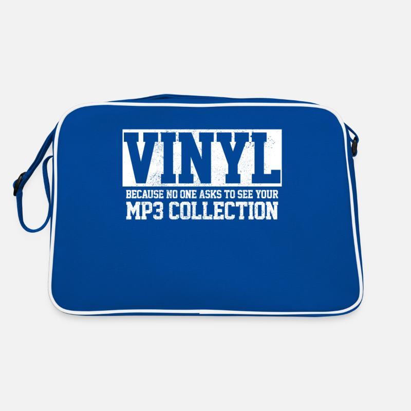 Vinyl Schallplatte Sammler DJ Geschenk Retro Tasche