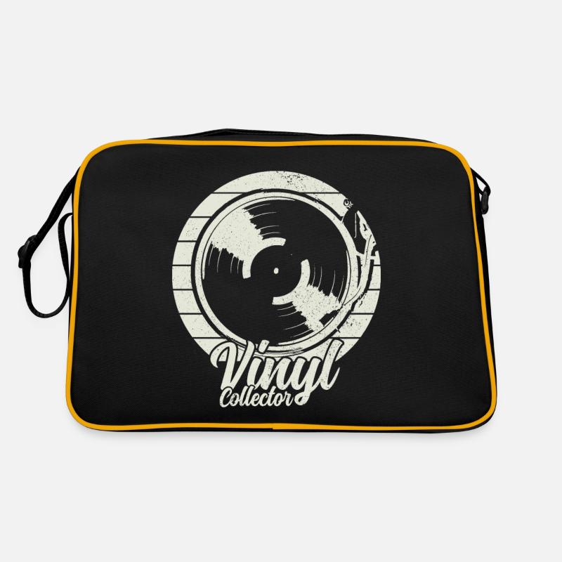 Vinyl Record Collectible DJ Gift Retro Bag