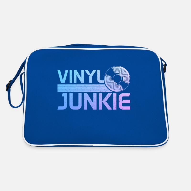 Vinyl Schallplatte Sammler DJ Geschenk Retro Tasche