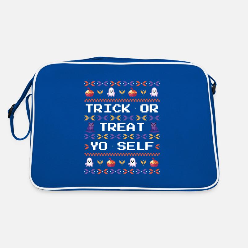 Halloween Pixel Party Retro Bag