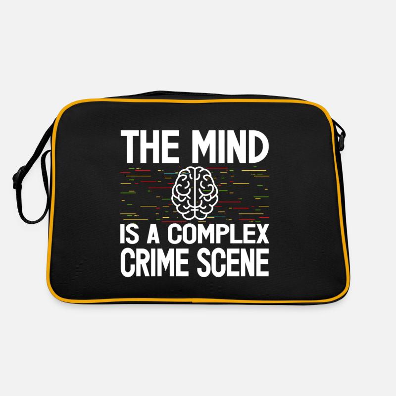 The Mind Complex Scene Professional Forensic Gift Retro Tasche
