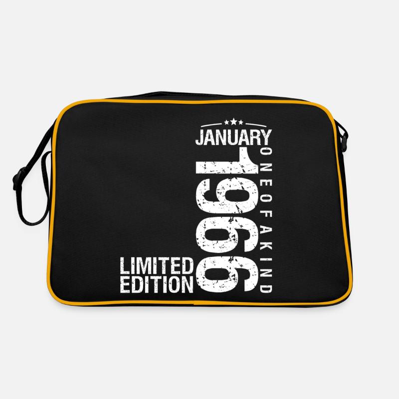 January 1966 January Anniversary January 1966 Retro Bag