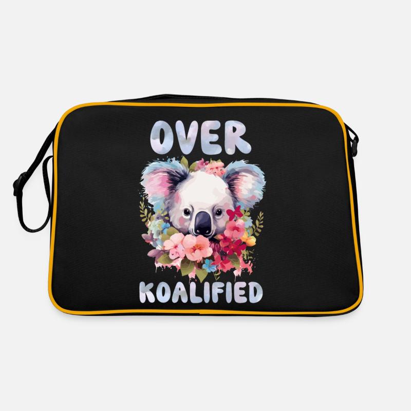 About Koalified Koala Bear Lover Birthday Retro Bag