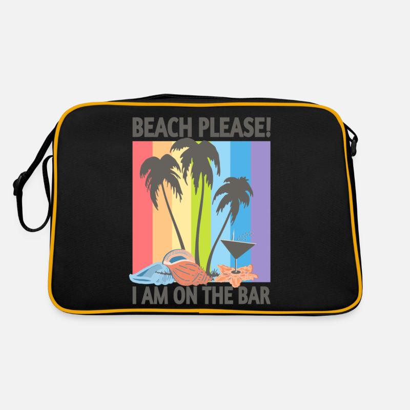 Plage s'il vous plait Sac Retro