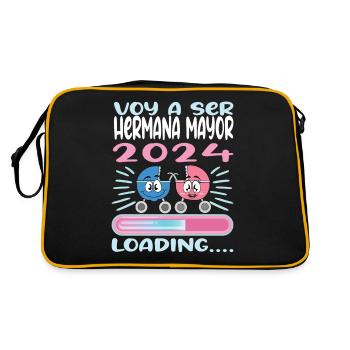 Soeur 2024 Hermana Mayor 2024 - Sac Retro - noir/or - Dos