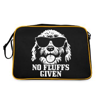 Goldendoodle Dog The Dood Gift - Retro Bag - black/gold - Back