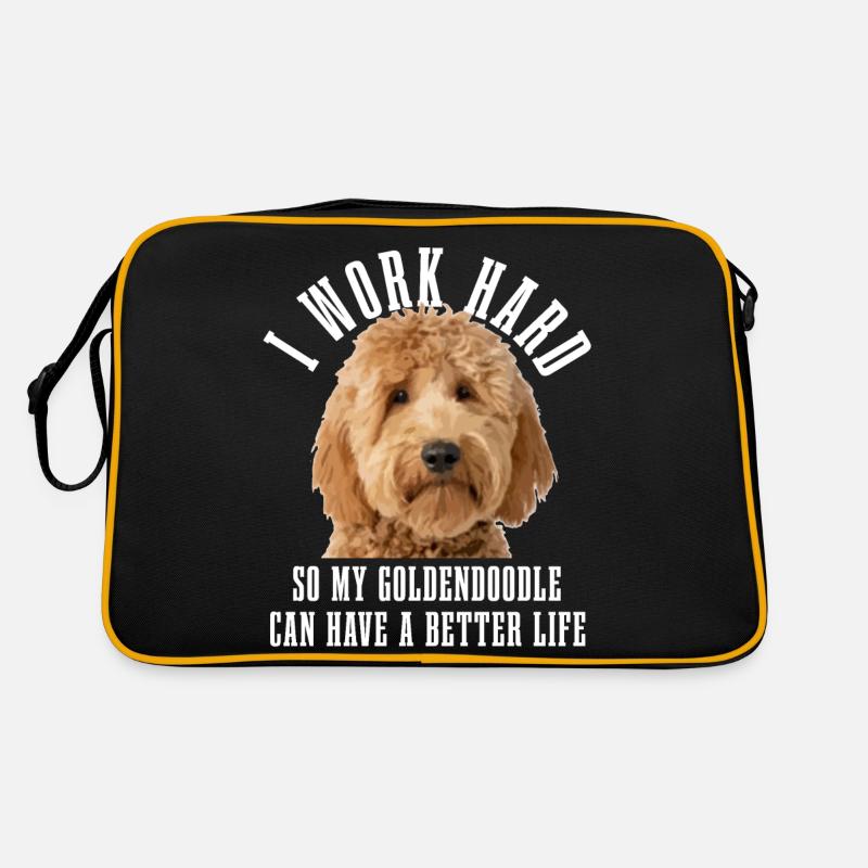 Goldendoodle chien le cadeau Dood Sac Retro