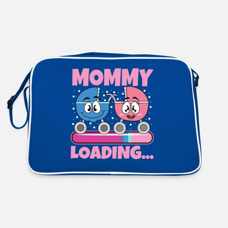 Mama 2024 Werdende Mutter Schwangerschaft Retro Tasche