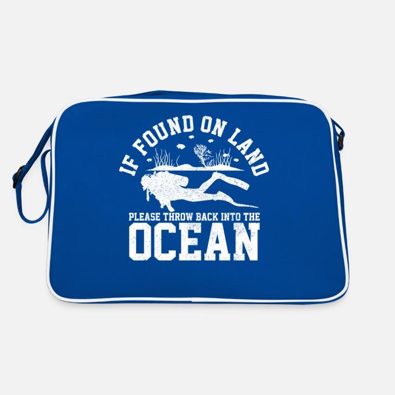 Plongée drôle Vintage plongeur cadeau Sac Retro