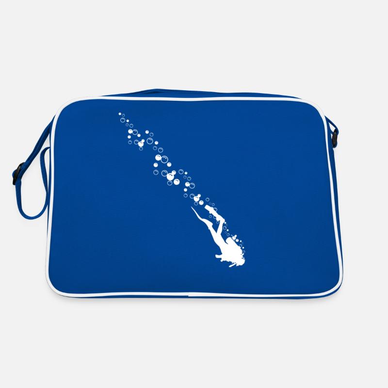 Plongée drôle Vintage plongeur cadeau Sac Retro