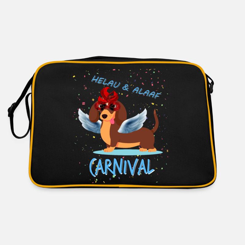 Teckel, Carnaval, Carnaval, Helau, Alaaf, Ange Sac Retro