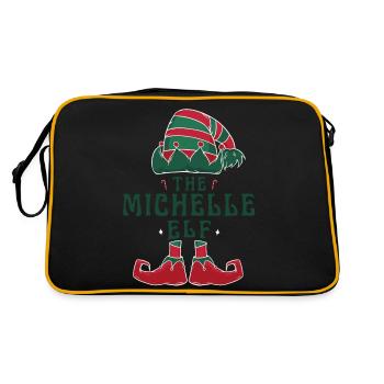 Le pyjama Michelle Elf pour un Noël amusant - Sac Retro - noir/or - Dos