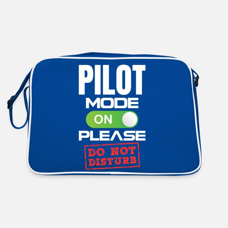 Mode pilote activé S’il vous plaît ne pas Distrub Sac Retro