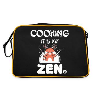Cook - Retro Bag - black/gold - Back