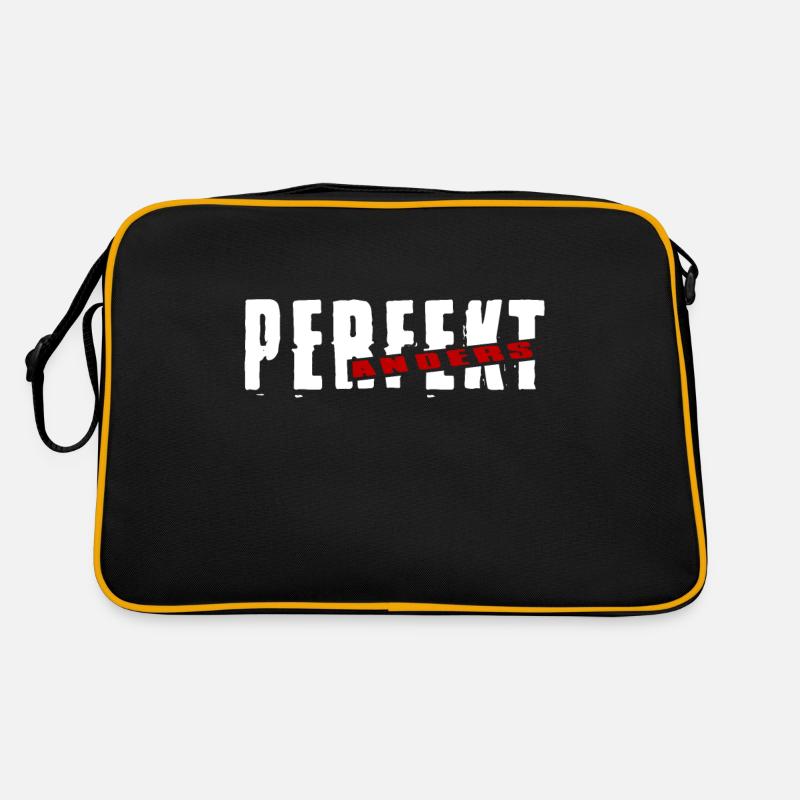Perfekt Anders Freche Sprüche Lustig Retro Tasche