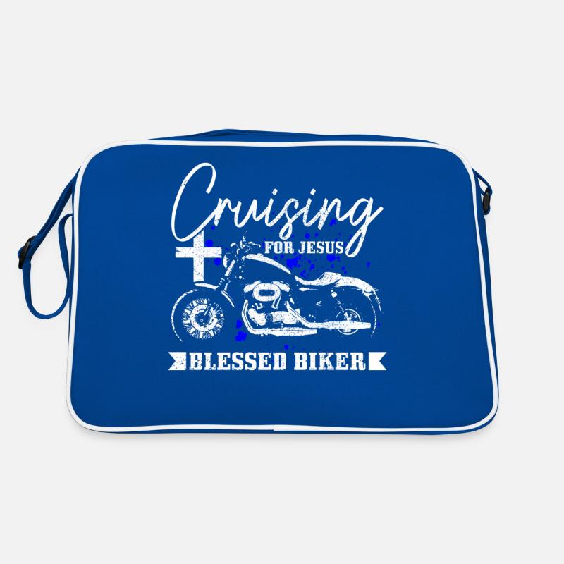 Motorrad Biker Lustiges Geschenk Retro Tasche
