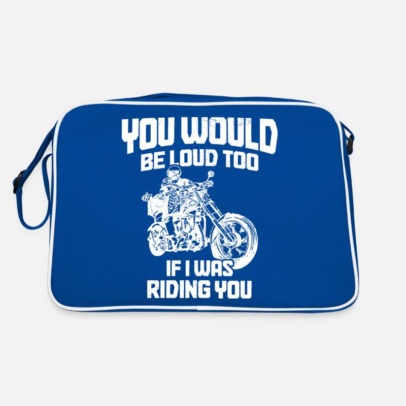 Moto Biker Drôle Cadeau Sac Retro