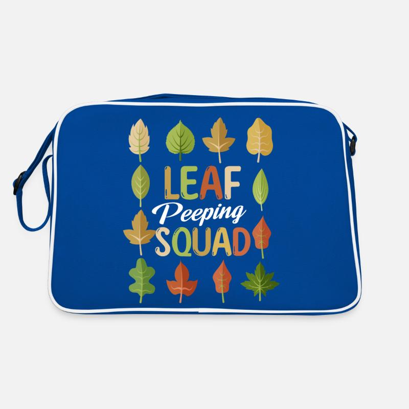 Leaf Peeping Squad Autumn Leaf Peeper Retro Bag