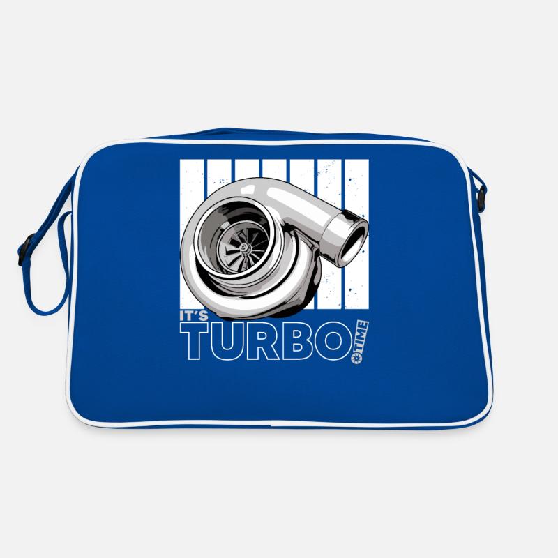 its Turbo Time - Vintage Boost Design Retro Bag