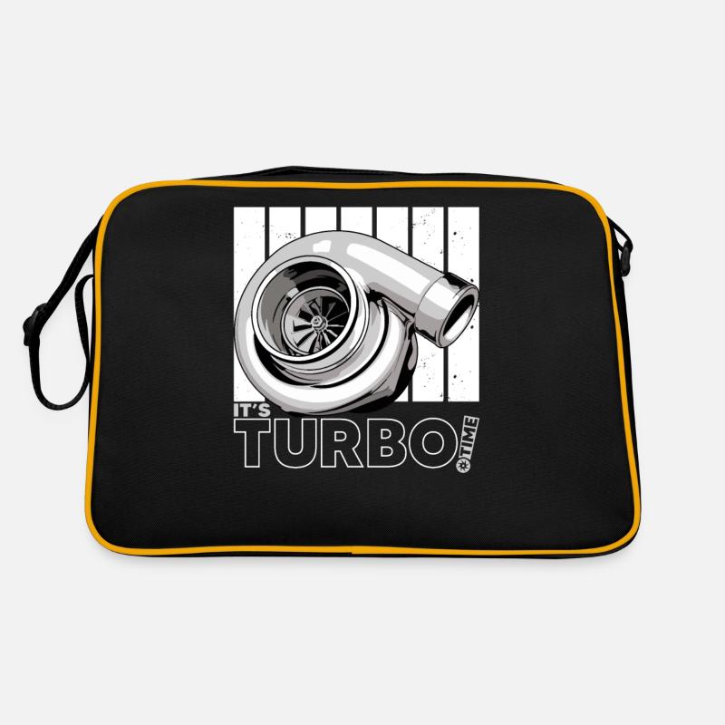 its Turbo Time - Vintage Boost Design Retro Bag