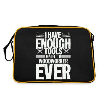 Outils sans fin - La quête éternelle du menuisier - Sac Retro - noir/or - Dos