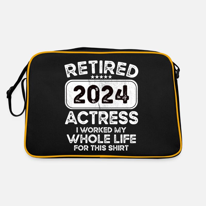 Actrice à la retraite 2024 Sac Retro
