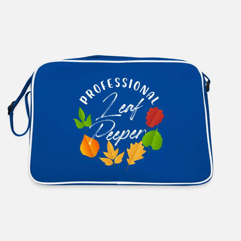 Professional Leaf Peeper Fall Peeping Leaves Retro Bag