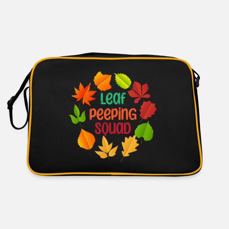 Leaf Peeping Squad Autumn Leaf Peeper Retro Tasche