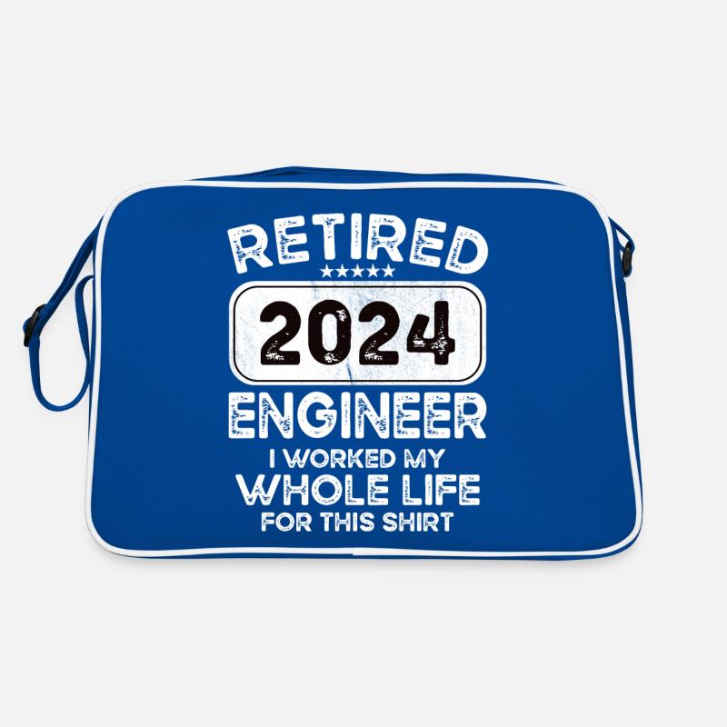 Retired Engineer 2024 Retro Tasche