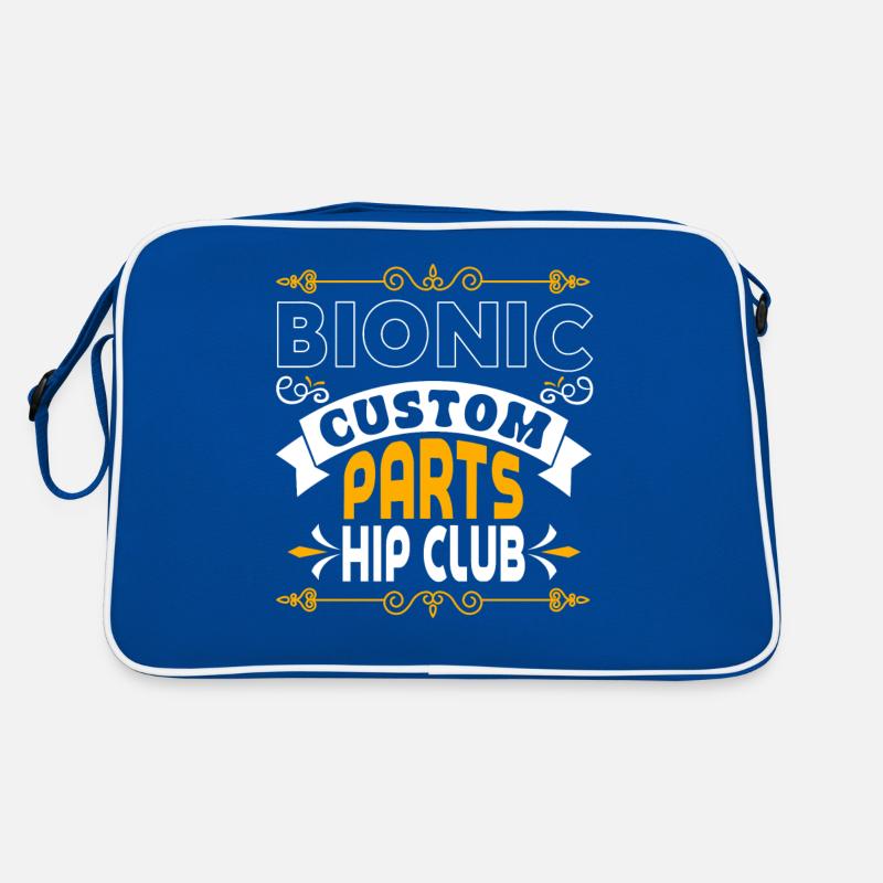 Bionic Custom Parts Club Hip Prosthesis Surgery Retro Bag