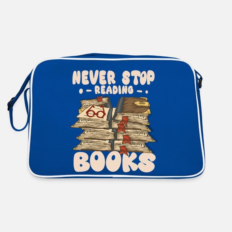N’arrêtez pas de lire Sac Retro