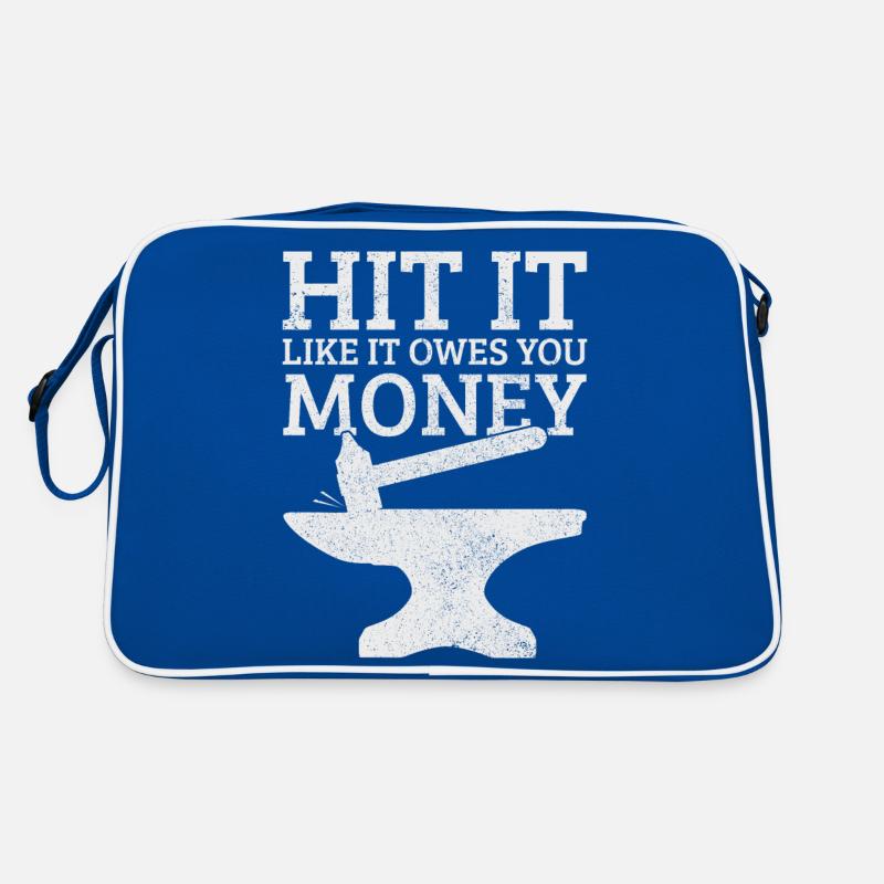 Forging Blacksmith Farrier Gift Retro Bag