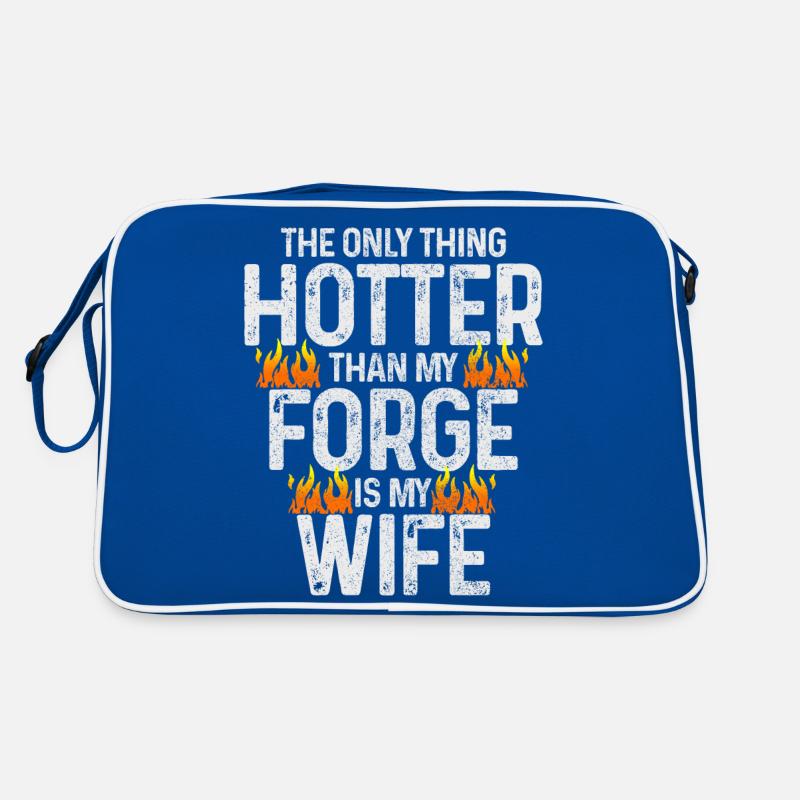 Forging Blacksmith Farrier Gift Retro Bag