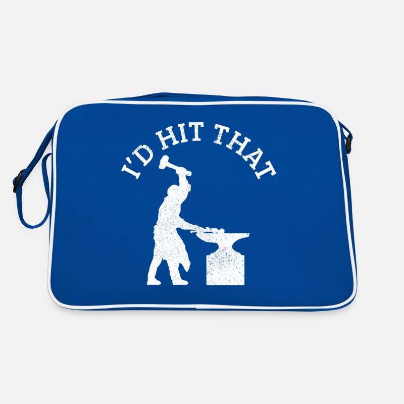 Forging Blacksmith Farrier Gift Retro Bag