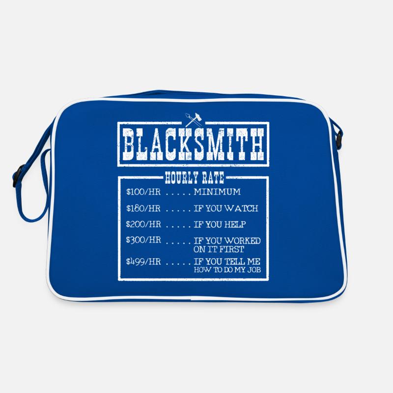 Forging Blacksmith Farrier Gift Retro Bag