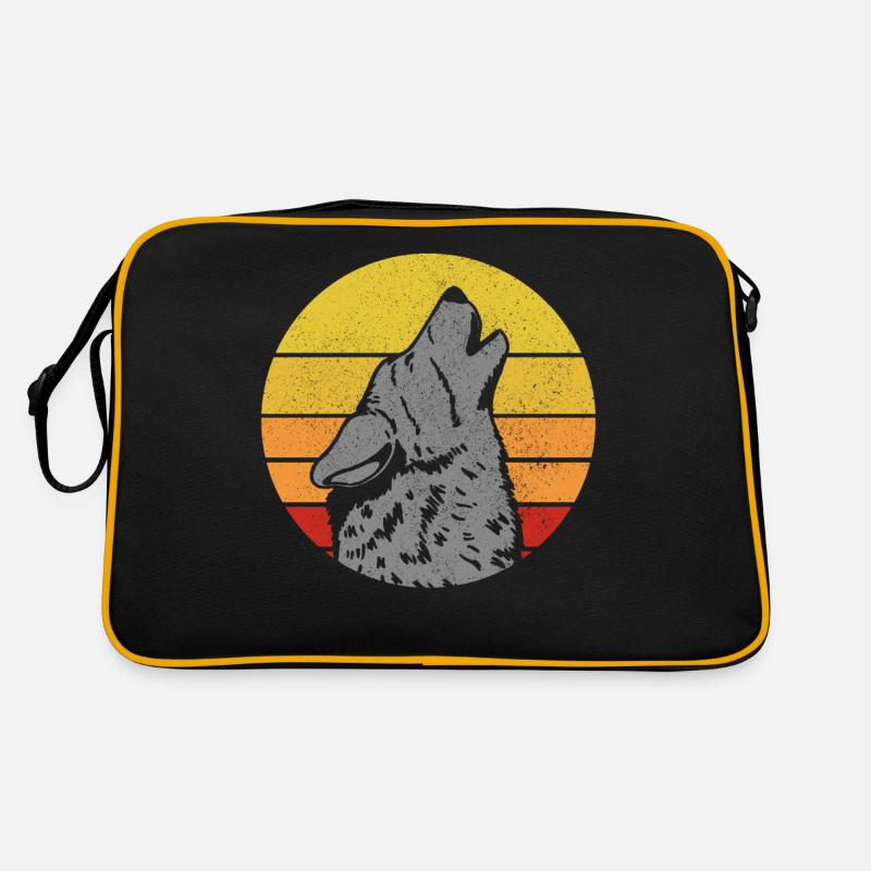 Loup Cadeau Vintage Sac Retro