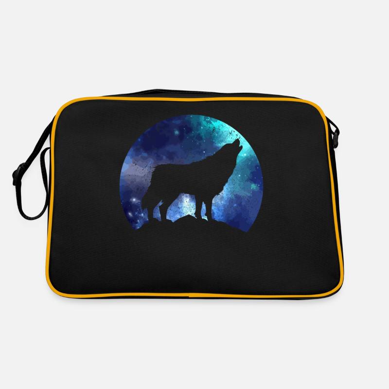 Cadeau de loup Sac Retro