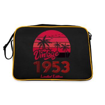 Vintage Year 1953 Limited Edition Red - Retro Bag - black/gold - Back