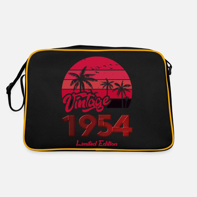 Vintage Année 1954 Edition Limitée Rouge Sac Retro