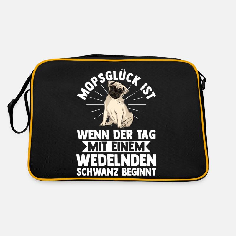 Carlin de chien Sac Retro