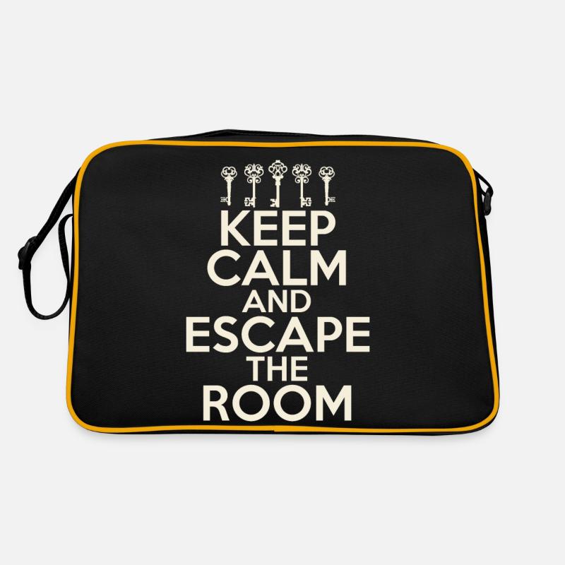 Escape Room - Retro Bag - black/gold