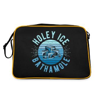 Baignade sur glace Holey Ice Bathamole Ice cadeau - Sac Retro - noir/or - Dos