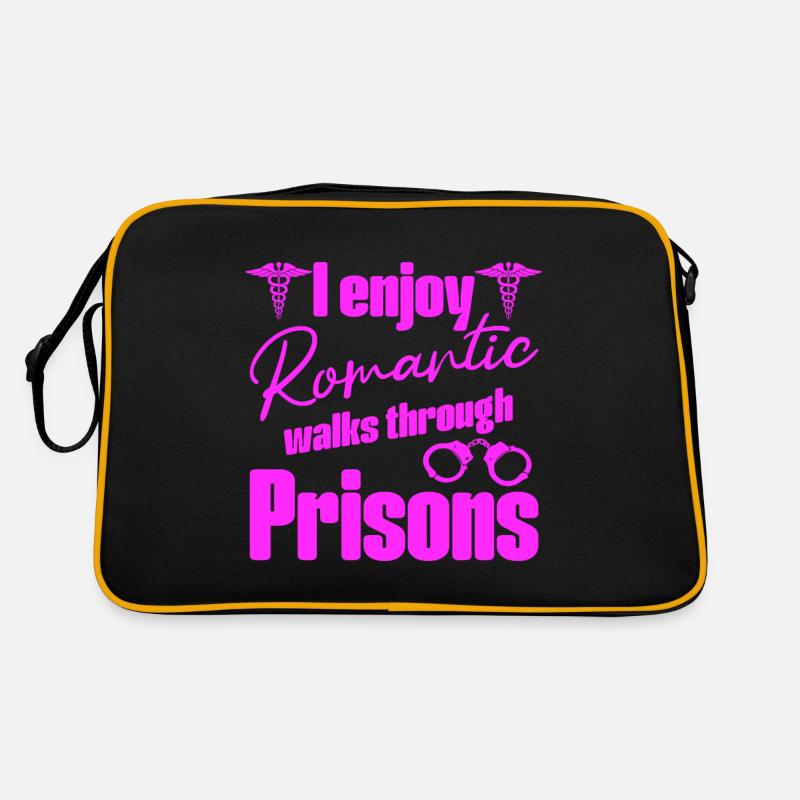 Correctional Nursing Romantic Walks In Prison Gift Retro Tasche