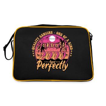 January 2000 Anniversary 2000 January 2000 - Retro Bag - black/gold - Back