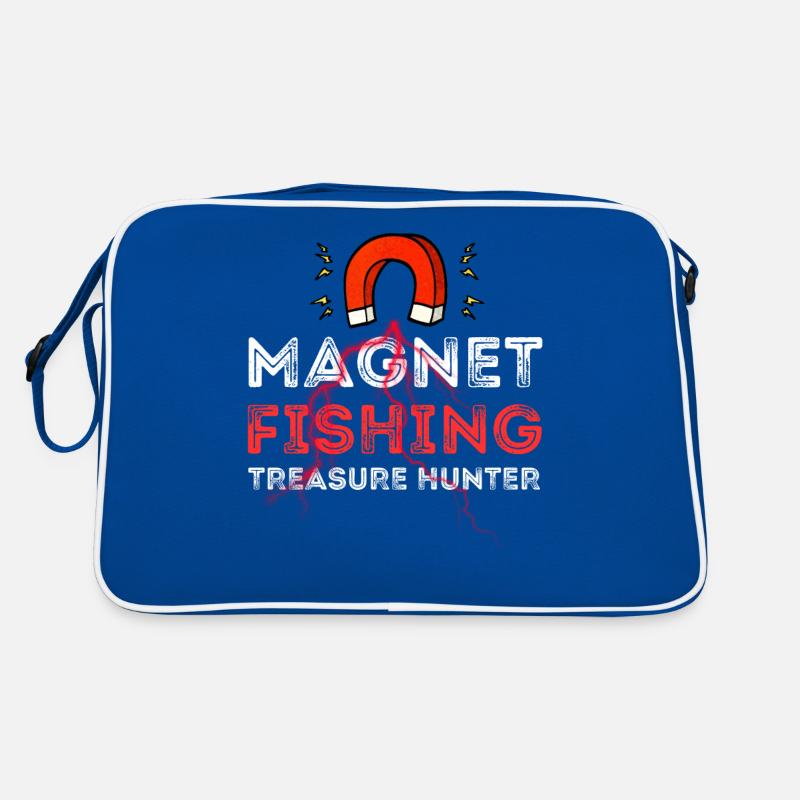 AIMANT PÊCHE CHASSEUR DE TRÉSOR Sac Retro