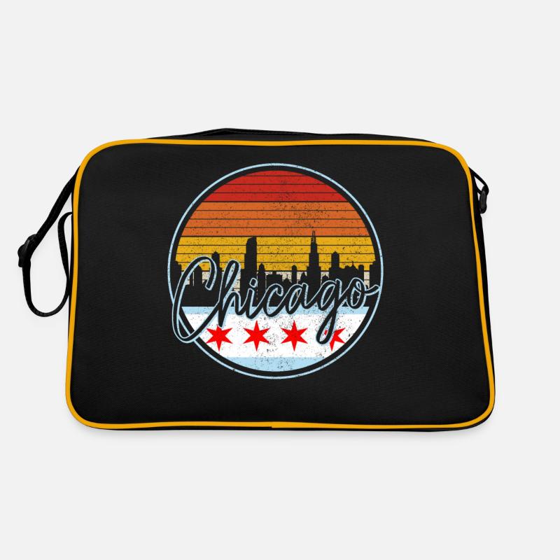Chicago, Illinois Retro Tasche