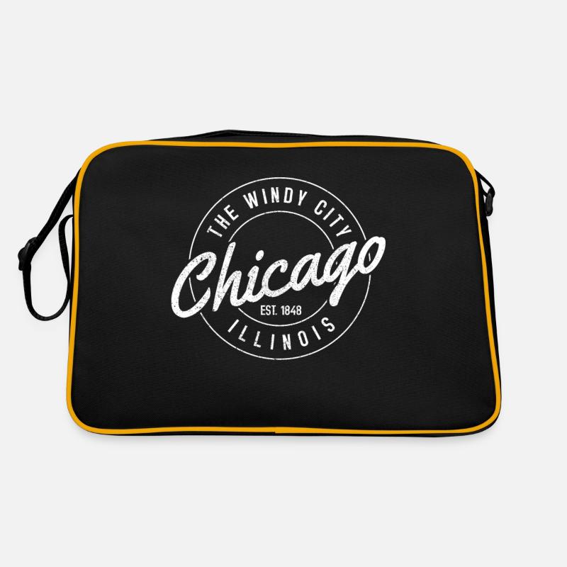 Chicago, Illinois Retro Tasche