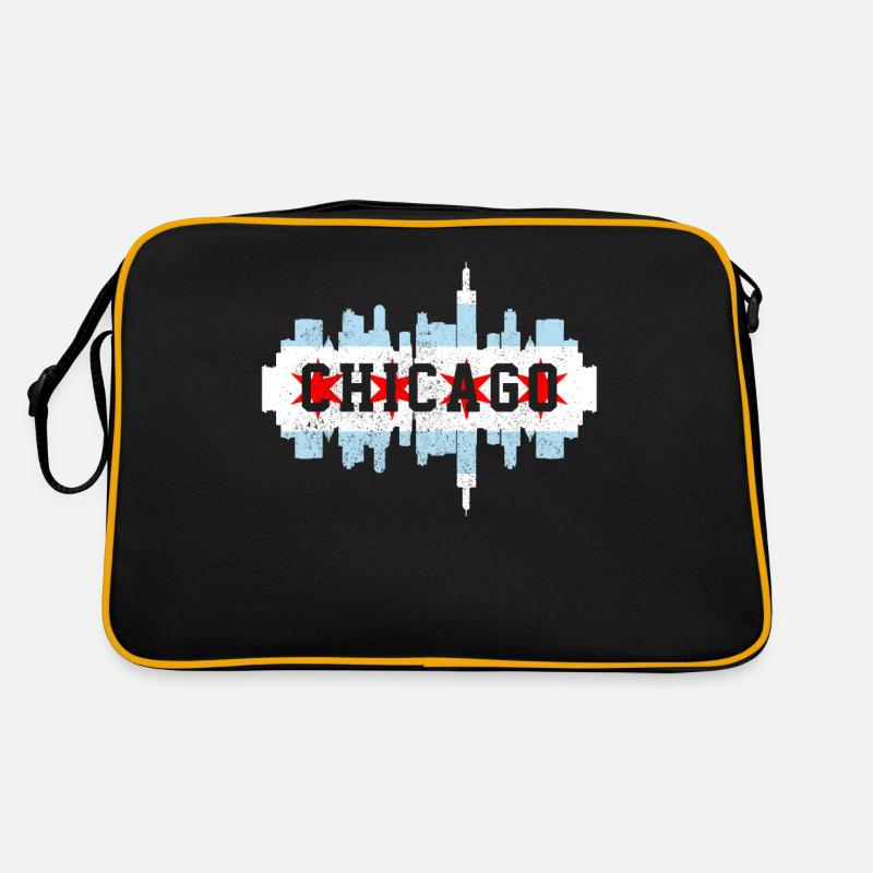 Chicago, Illinois Retro Tasche