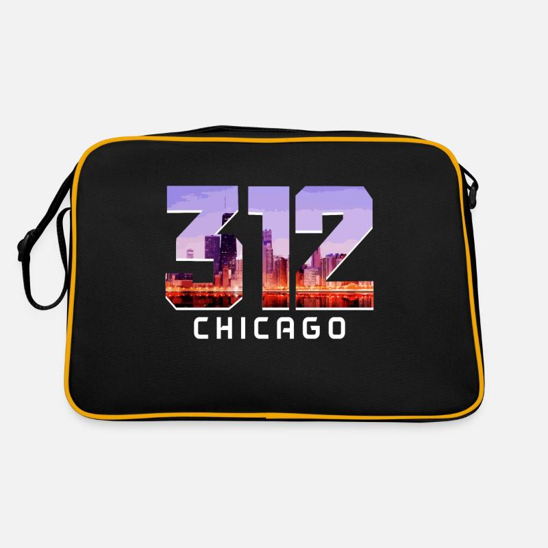 Chicago, Illinois Retro Tasche